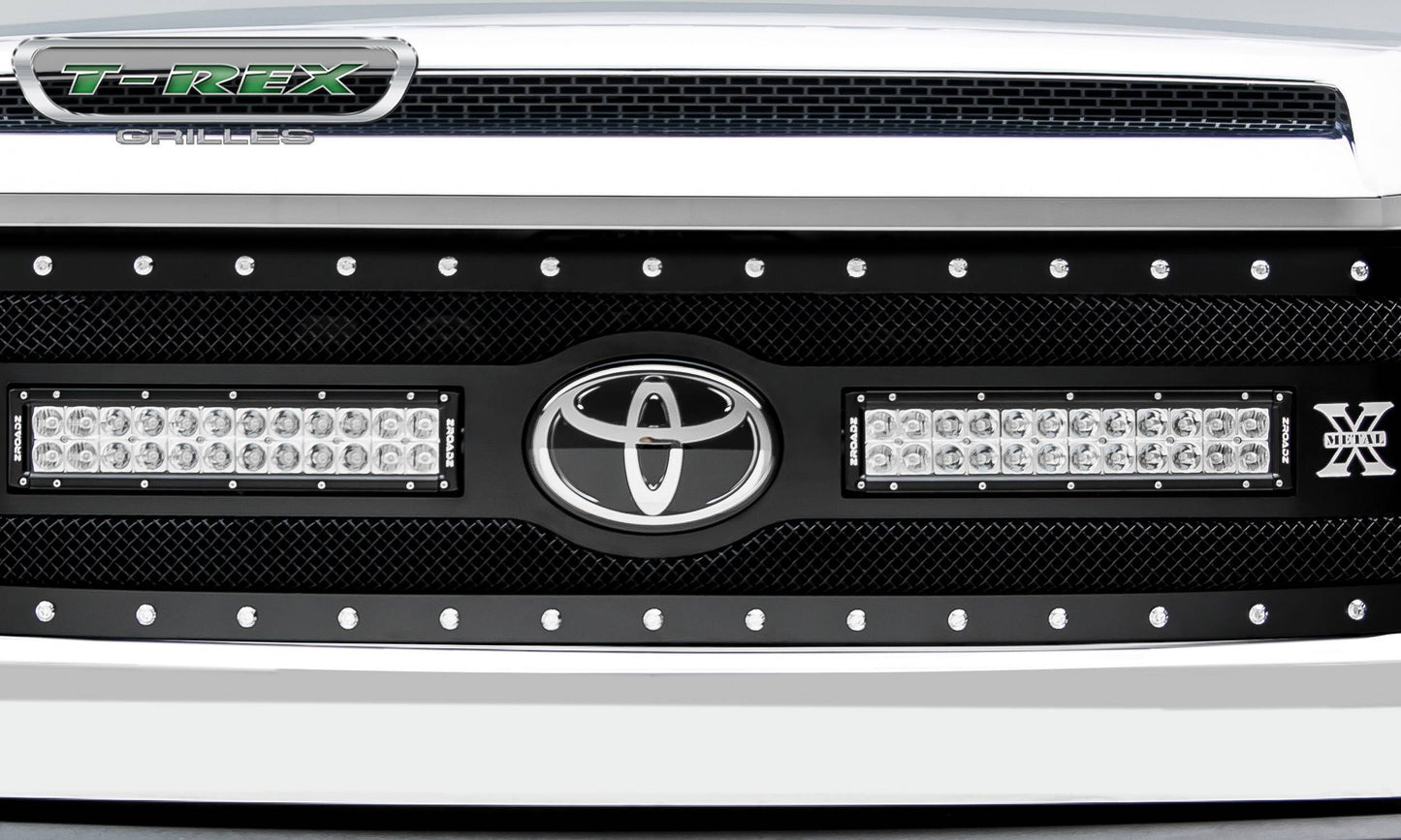 T-REX Grilles 6319661 Black Mild Steel Small Mesh Grille Fits 2018-2021 Toyota Tundra