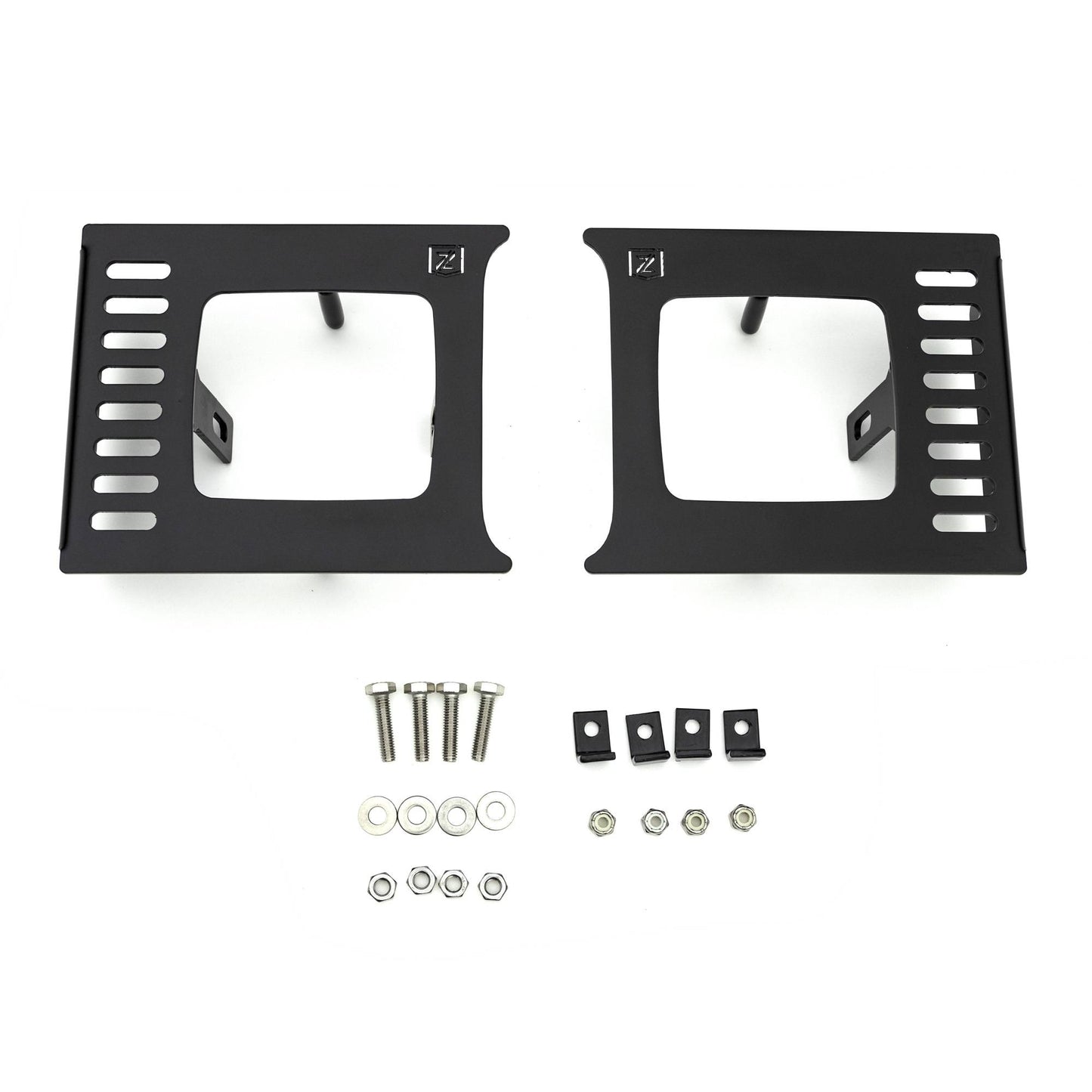 ZROADZ Z325711-KIT Black Mild Steel Front Bumper Center LED Kit Fits 2018-2020 Ford F-150 Lariat F-150 Limited