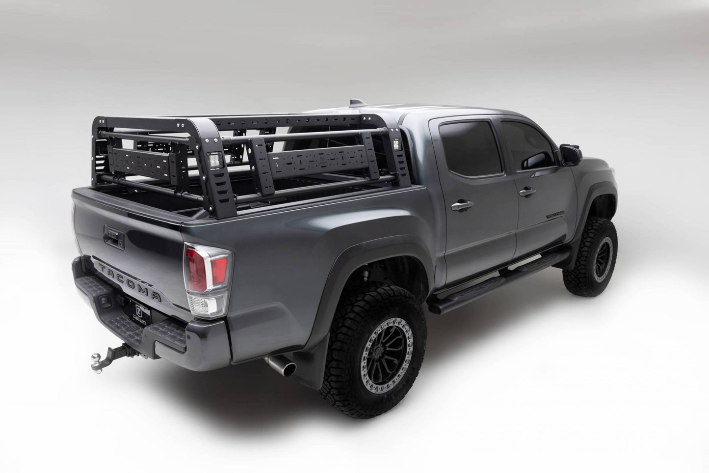 ZROADZ Z839201 Black Mild Steel Aluminum Overland Access Rack Fits 2016-2023 Toyota Tacoma