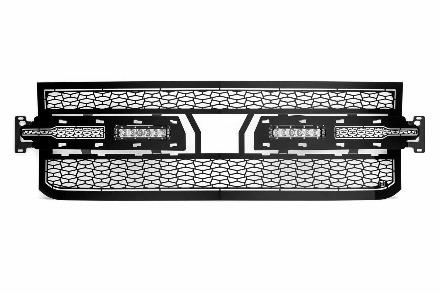 T-REX Grilles Z311261 Black Mild Steel Laser Cut Pattern Grille Fits 2019-2022 Chevrolet Silverado 1500