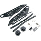 ZROADZ Z332151 Black Mild Steel Front Roof LED Bracket Fits 2007-2013 Chevrolet Silverado 1500
