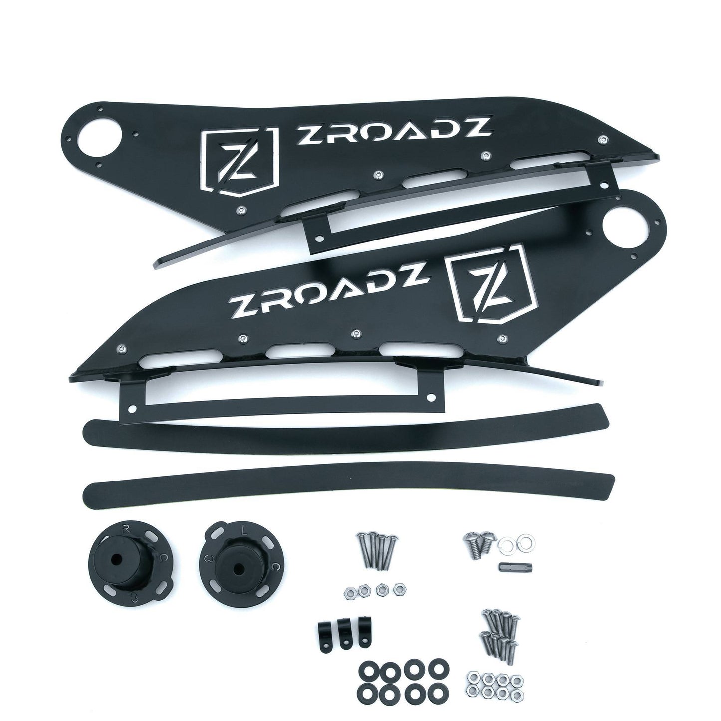 ZROADZ Z332151 Black Mild Steel Front Roof LED Bracket Fits 2007-2013 Chevrolet Silverado 1500