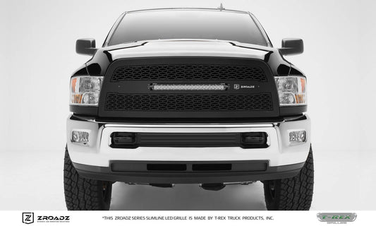 T-REX Grilles Z314521 Black Mild Steel Laser Cut Pattern Grille Fits 2013-2018 Ram 2500 3500