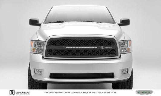 T-REX Grilles Z314571 Black Mild Steel Laser Cut Pattern Grille Fits 2009-2012 Ram 1500