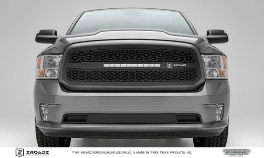 T-REX Grilles Z314581 Black Mild Steel Laser Cut Pattern Grille Fits 2013-2018 Ram 1500