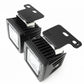 ZROADZ Z385651-KIT Black Mild Steel Rear Bumper LED Kit Fits 2017-2020 Ford F-150 Raptor