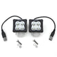 ZROADZ Z30BC20W-D3F-K Black Cast Aluminum/Polucarbonate Lens Pod Light Light Kit