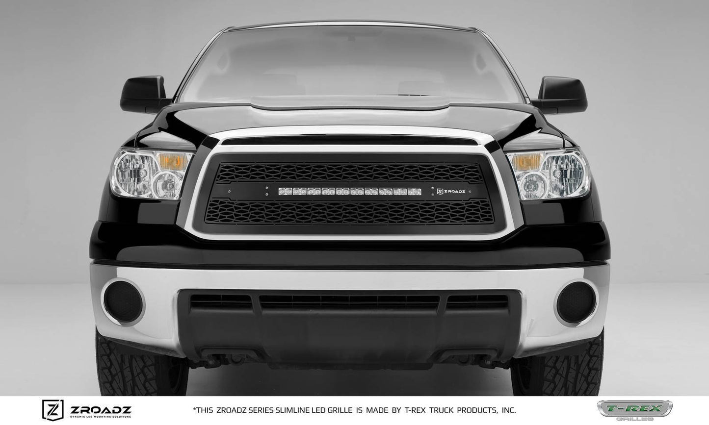 T-REX Grilles Z319631 Black Mild Steel Laser Cut Pattern Grille Fits 2010-2013 Toyota Tundra