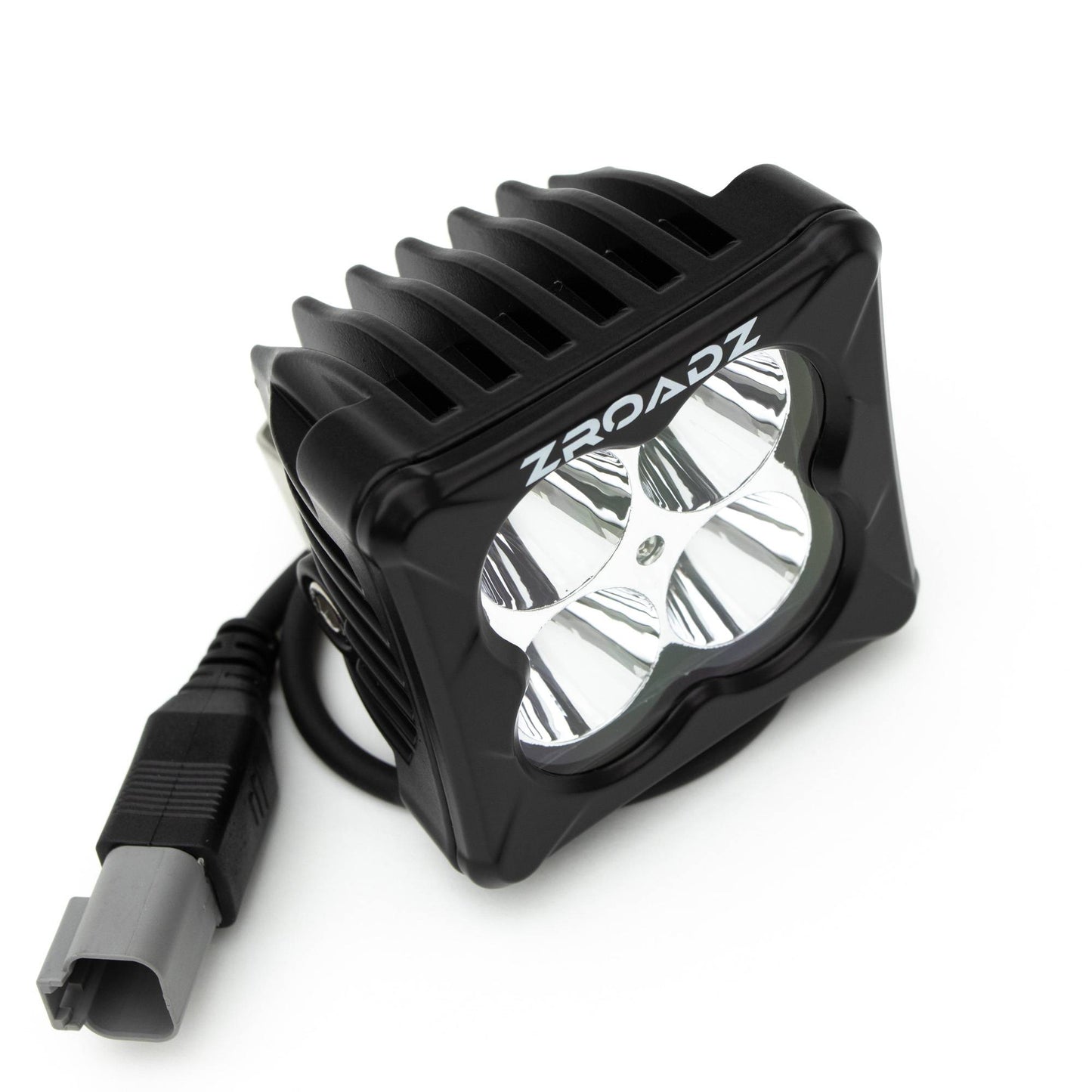 ZROADZ Z30BC20W-D3S Black Cast Aluminum/Polucarbonate Lens Pod Light Pod Light