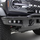 ZROADZ Z325401 Black Mild Steel Front Bumper OEM Fog LED Bracket Fits 2021-2023 Ford Bronco