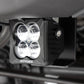 ZROADZ Z385401-KITA Black Mild Steel Rear Bumper LED Kit Fits 2021-2023 Ford Bronco