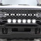 ZROADZ Z325431-KIT Black Mild Steel Front Bumper Top LED Kit Fits 2021-2023 Ford Bronco