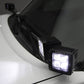 ZROADZ Z369381-KIT4 Black Mild Steel Hood Hinge LED Kit Fits 2005-2015 Toyota Tacoma