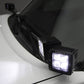 ZROADZ Z365751-KIT4 Black Mild Steel Hood Hinge LED Kit Fits 2015-2018 Ford Transit