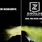 ZROADZ Z369491-KIT4 Black Mild Steel Hood Hinge LED Kit Fits 2014-2020 Toyota 4Runner