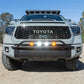 ZROADZ Z329661-KITAW Black Mild Steel Front Bumper Top Tube LED Kit Fits 2014-2021 Toyota Tundra