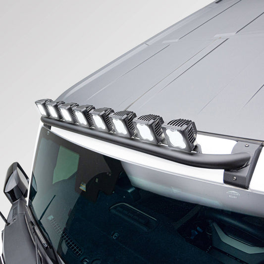 ZROADZ Z935401-KIT Black Mild Steel Front Roof LED Kit Fits 2021-2023 Ford Bronco
