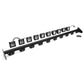 ZROADZ Z934931-KITAW Black Mild Steel Front Roof LED Kit Fits 2019-2023 Jeep Gladiator