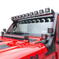 ZROADZ Z934931-KIT4AW Black Mild Steel Front Roof LED Kit Fits 2019-2023 Jeep Gladiator