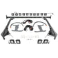 ZROADZ Z934931-KIT4AW Black Mild Steel Front Roof LED Kit Fits 2019-2023 Jeep Gladiator