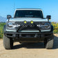 ZROADZ Z325441-KIT Black Mild Steel Front Bumper Top (Small Hoop) LED Kit Fits 2021-2023 Ford Bronco