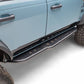 ZROADZ Z745601 Black Mild Steel TrailX.R3 Sliders Fits 2021-2023 Ford Bronco
