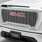 T-REX Grilles 7712280 Polished Stainless Steel Laser Cut Pattern Grille Fits 2019-2022 GMC Sierra 1500 SLE Sierra 1500 SLT Sierra 1500 Eleveation Sierra 1500 AT4 Sierra 1500 Denali