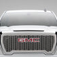 T-REX Grilles 7712280 Polished Stainless Steel Laser Cut Pattern Grille Fits 2019-2022 GMC Sierra 1500 SLE Sierra 1500 SLT Sierra 1500 Eleveation Sierra 1500 AT4 Sierra 1500 Denali