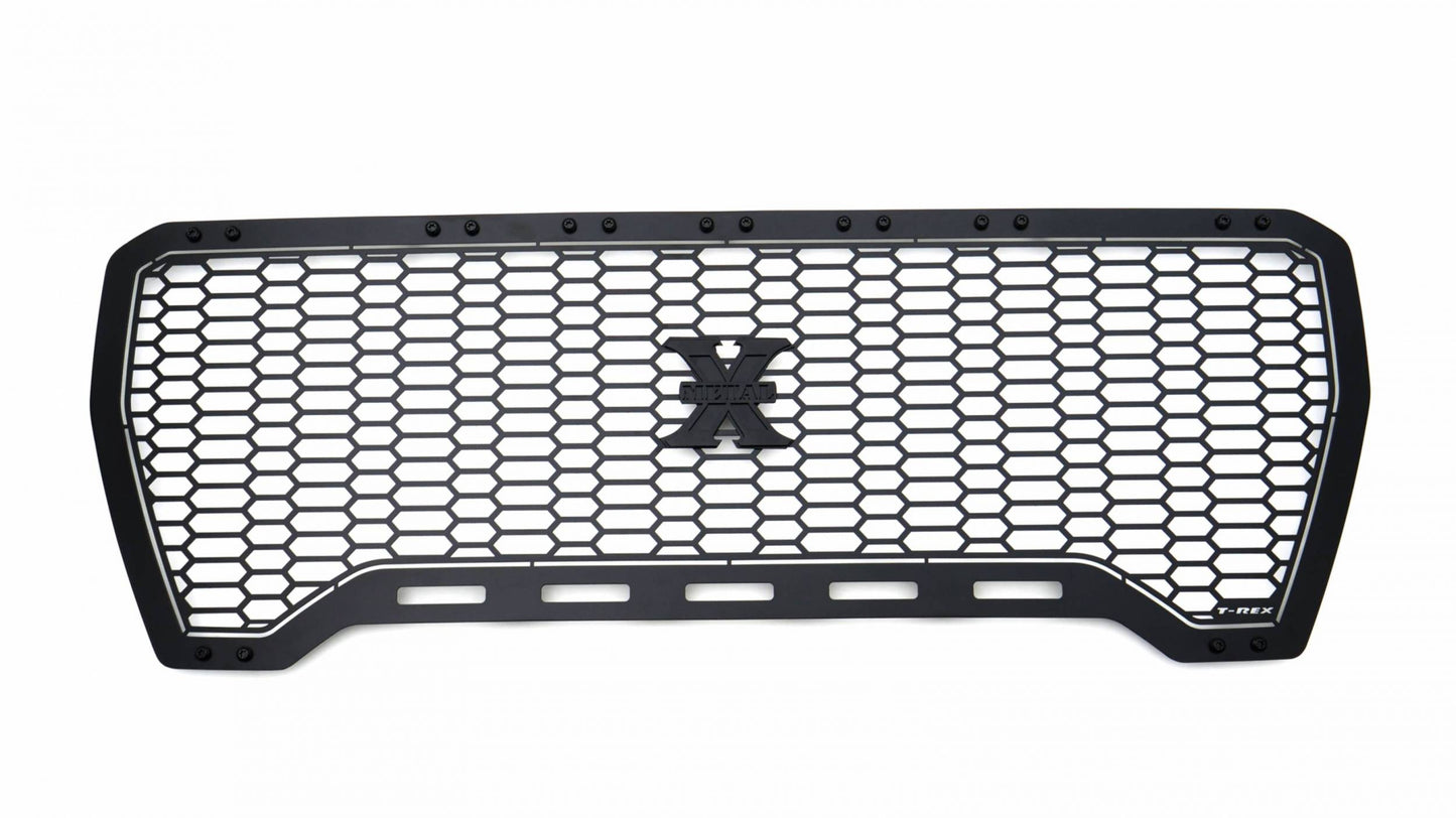 T-REX Grilles 7712271-BR Black Mild Steel Laser Cut Pattern Grille Fits 2019-2022 GMC Sierra 1500 SLE Sierra 1500 SLT Sierra 1500 Eleveation Sierra 1500 AT4 Sierra 1500 Denali