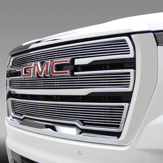 T-REX Grilles 21173 Polished Aluminum Horizontal Grille Fits 2020-2023 GMC Yukon Yukon XL