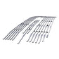 APS GR03FEF55S Main Upper Stainless Steel Billet Grille Fits 2019-2023 Chevy Silverado 1500