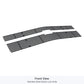 APS GR03FEI50J Main Upper Black Stainless Steel Billet Grille Fits 2014-2015 Chevy Silverado 1500