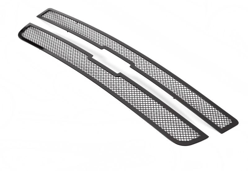 APS GR03GEG02H Main Upper Black Wire Mesh Grille Fits 2001-2002 Chevy Silverado 2500