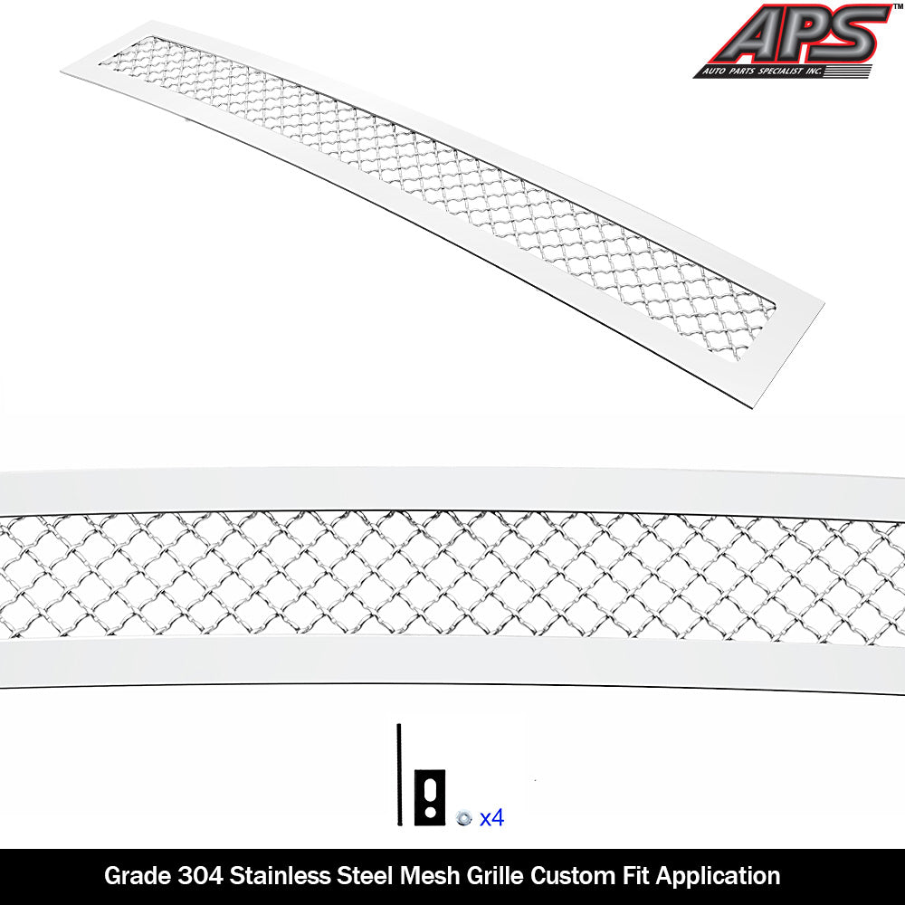 APS GR03GEJ14S Lower Bumper Mesh Grille Fits 2020-2023 Chevy Silverado 2500