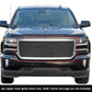 APS GR03GFC75S Main Upper Mesh Grille Fits 2016-2018 Chevy Silverado 1500