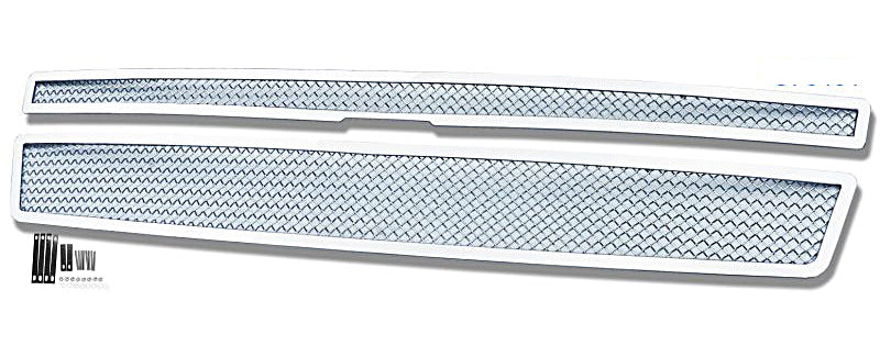 APS GR03GFD51T Main Upper Mesh Grille Fits 2007-2014 Chevy Avalanche