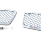 APS GR03GFD67S Tow Hook Mesh Grille Fits 2007-2014 Chevy Avalanche