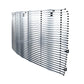 APS GR03HFF31S Main Upper Stainless Steel Billet Grille Fits 2003-2009 Chevy Kodiak C4500