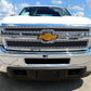 APS GR03LEA73H Main Upper Rivet Grille Fits 2011-2014 Chevy Silverado 2500 HD