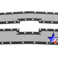 APS GR03LEA80H Main Upper Rivet Grille Fits 2015-2019 Chevy Silverado 2500 HD