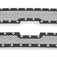 APS GR03LEG17H Main Upper Rivet Grille Fits 2002-2006 Chevy Avalanche