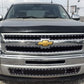 APS GR03LEG66H Main Upper Rivet Grille Fits 2007-2013 Chevy Silverado 1500