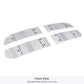APS GR04FEI19S Main Upper Stainless Steel Billet Grille Fits 2013-2021 Ram 1500