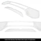 APS GR04GEB31S Main Upper Mesh Grille Fits 2021-2023 Ram 1500