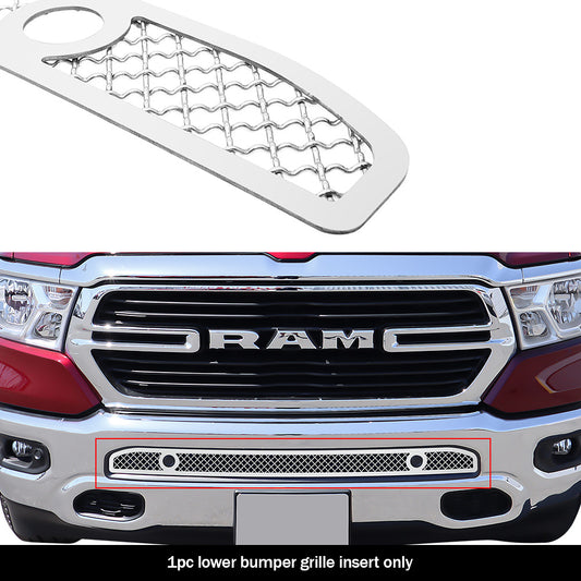 APS GR04GEJ21S Lower Bumper Mesh Grille Fits 2019-2023 Ram 1500