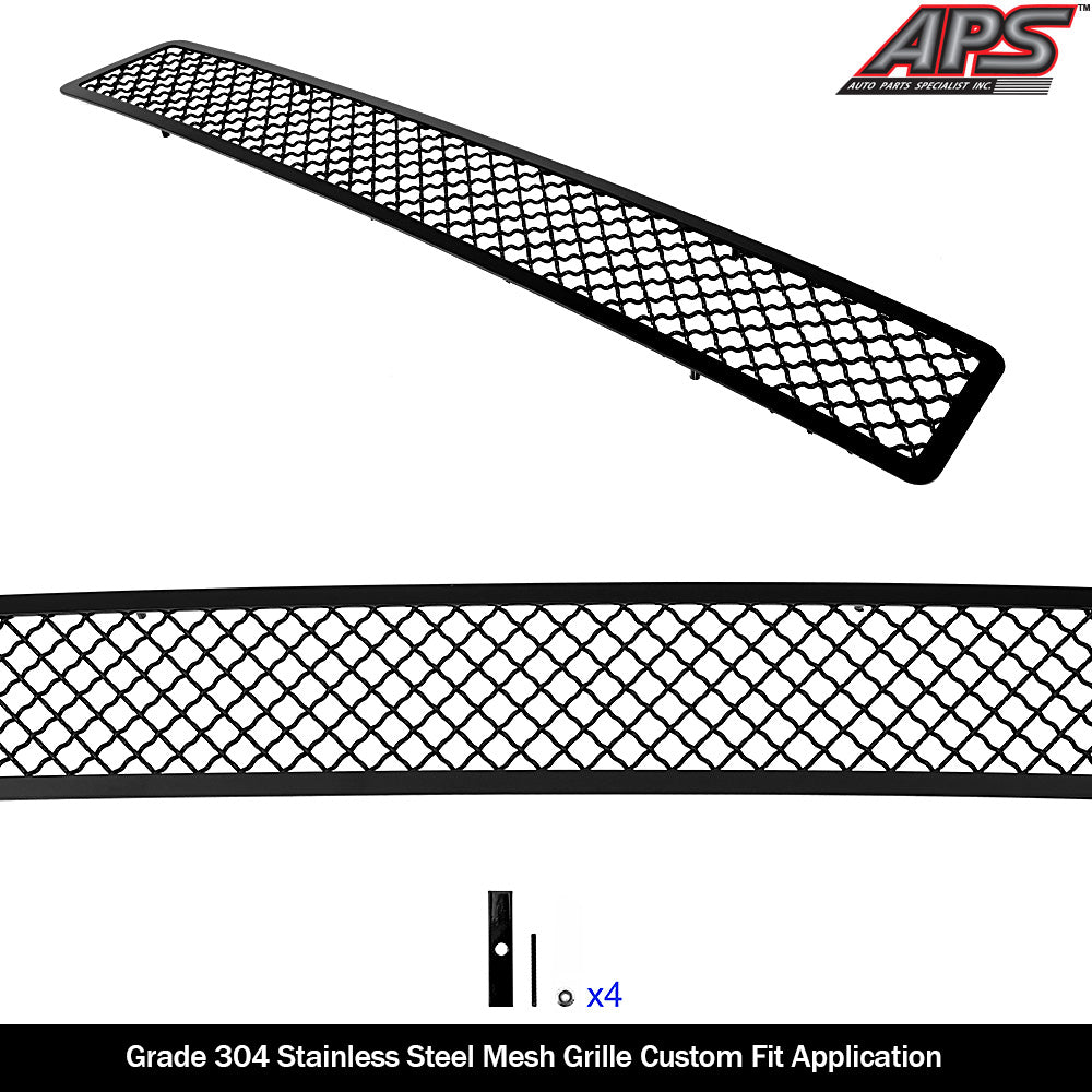 APS GR04GEJ32K Lower Bumper Black Wire Mesh Grille Fits 2019-2023 Ram 2500