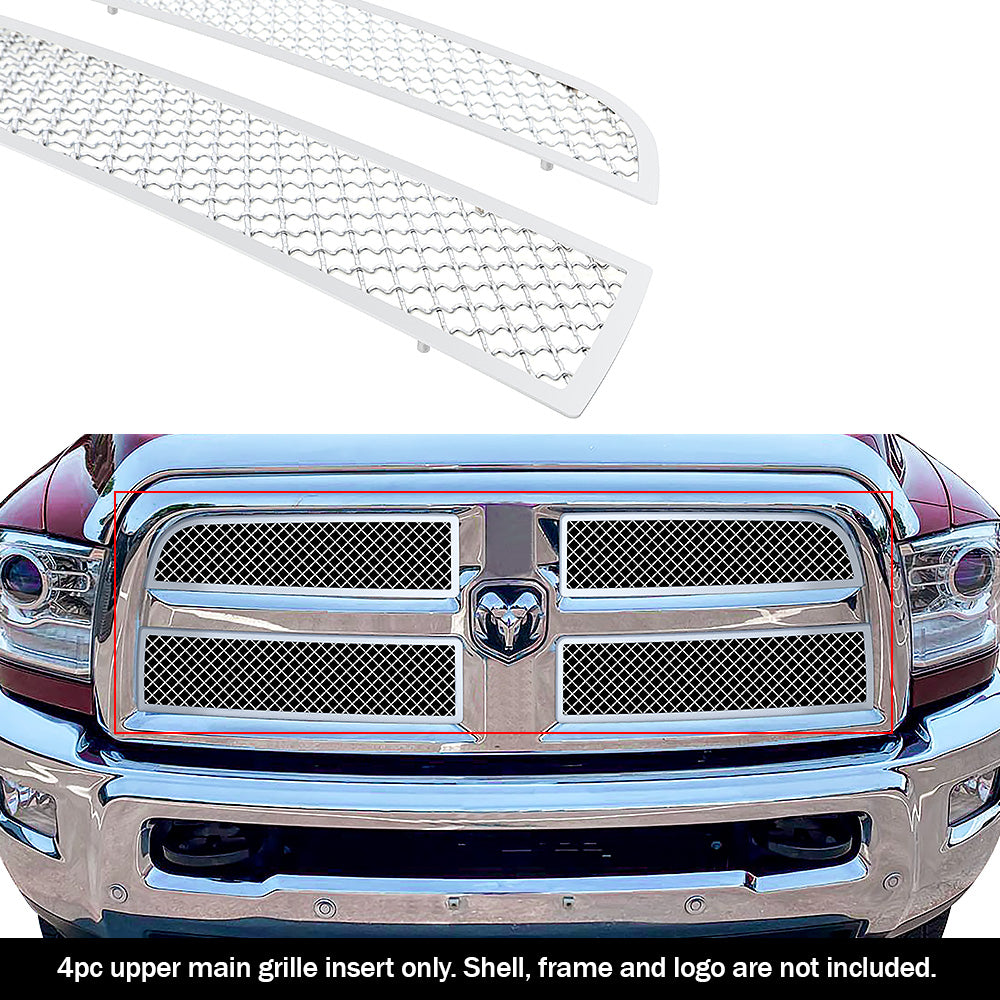 APS GR04GFC31S Main Upper Mesh Grille Fits 2013-2018 Ram 2500