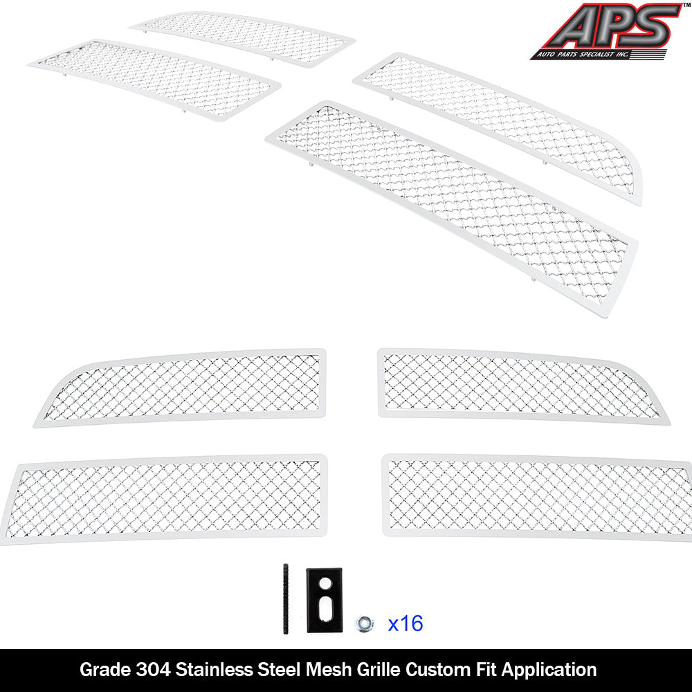 APS GR04GFC31S Main Upper Mesh Grille Fits 2013-2018 Ram 2500