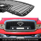 APS GR04LEB75L Main Upper Rivet Grille Fits 2002-2005 Dodge Ram 1500