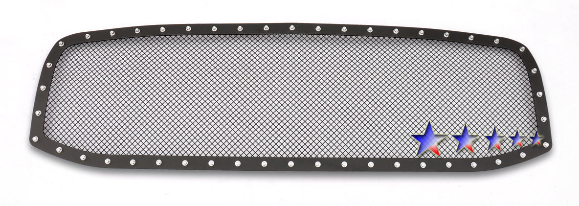 APS GR04LEC18H Main Upper Rivet Grille Fits 2006-2008 Ram 1500